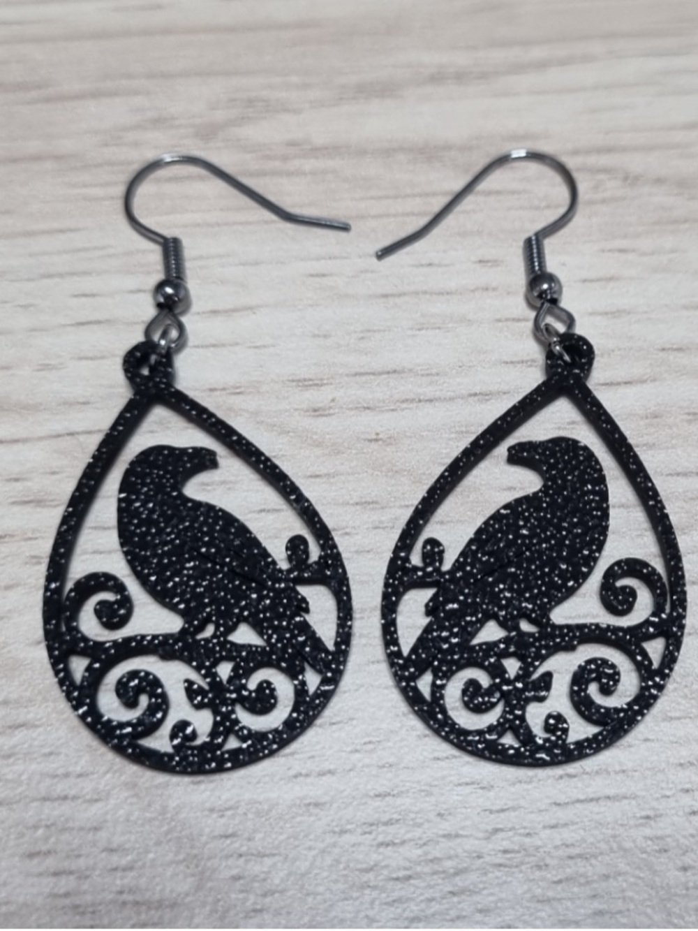 Mystic Raven Earrings